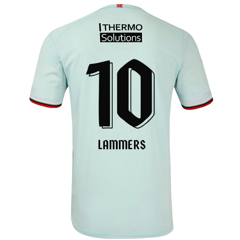 Danxen Kid Sam Lammers #10 Light Green Away Jersey 2024/25 T-Shirt