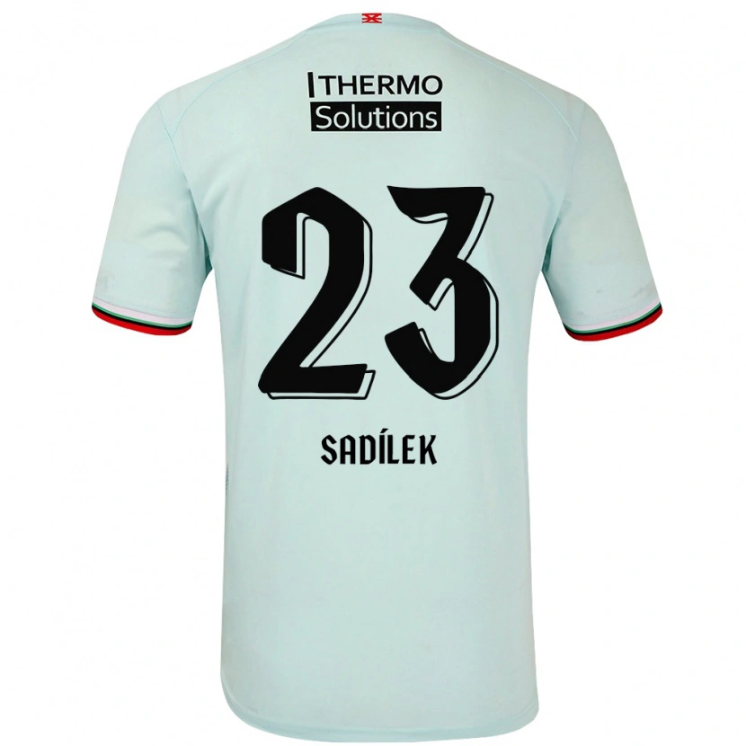 Danxen Kid Michal Sadílek #23 Light Green Away Jersey 2024/25 T-Shirt