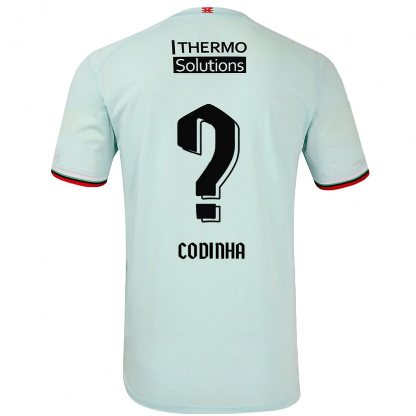 Danxen Kid Tiago Codinha #0 Light Green Away Jersey 2024/25 T-Shirt