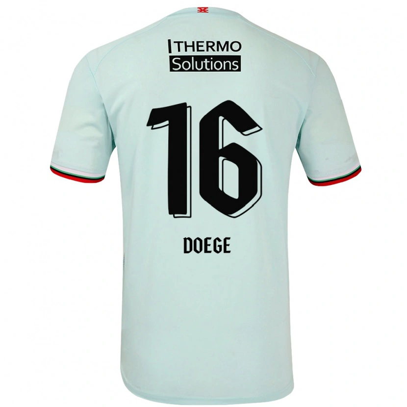 Danxen Kid Leonie Doege #16 Light Green Away Jersey 2024/25 T-Shirt