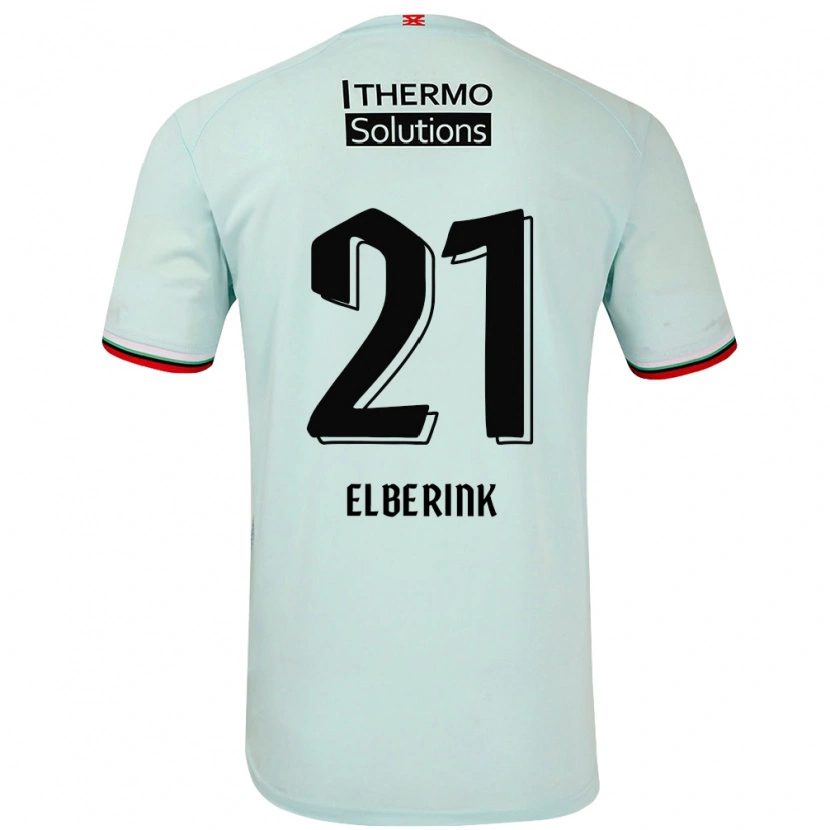 Danxen Kid Eva Oude Elberink #21 Light Green Away Jersey 2024/25 T-Shirt