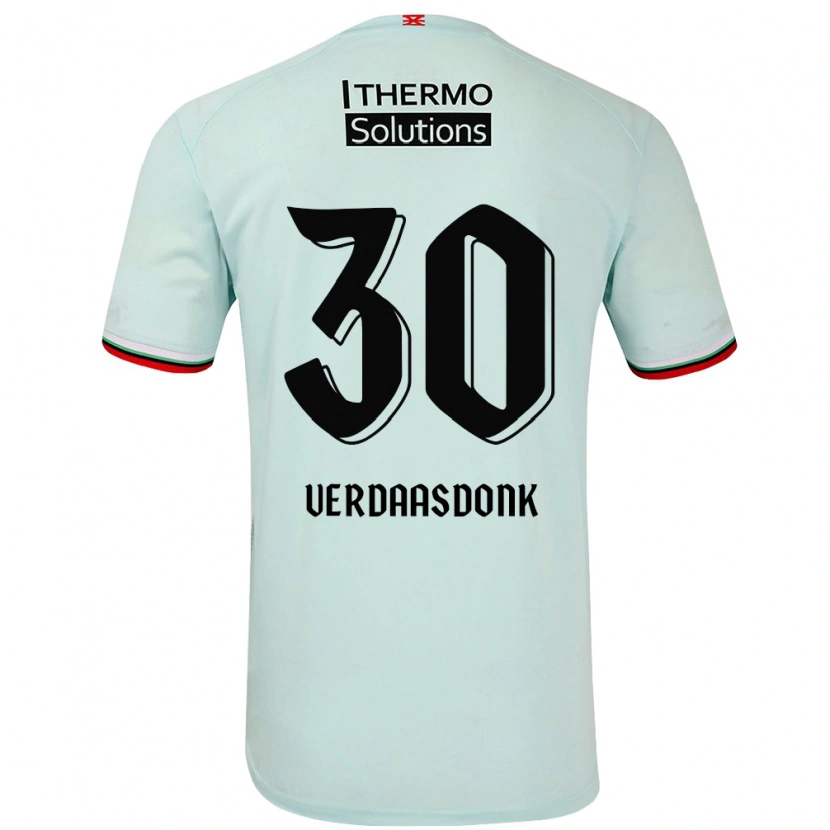 Danxen Kid Suus Verdaasdonk #30 Light Green Away Jersey 2024/25 T-Shirt