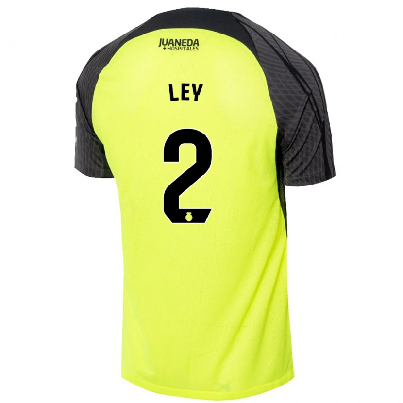 Danxen Kid Yuzún Ley #2 Fluorescent Green Black Away Jersey 2024/25 T-Shirt