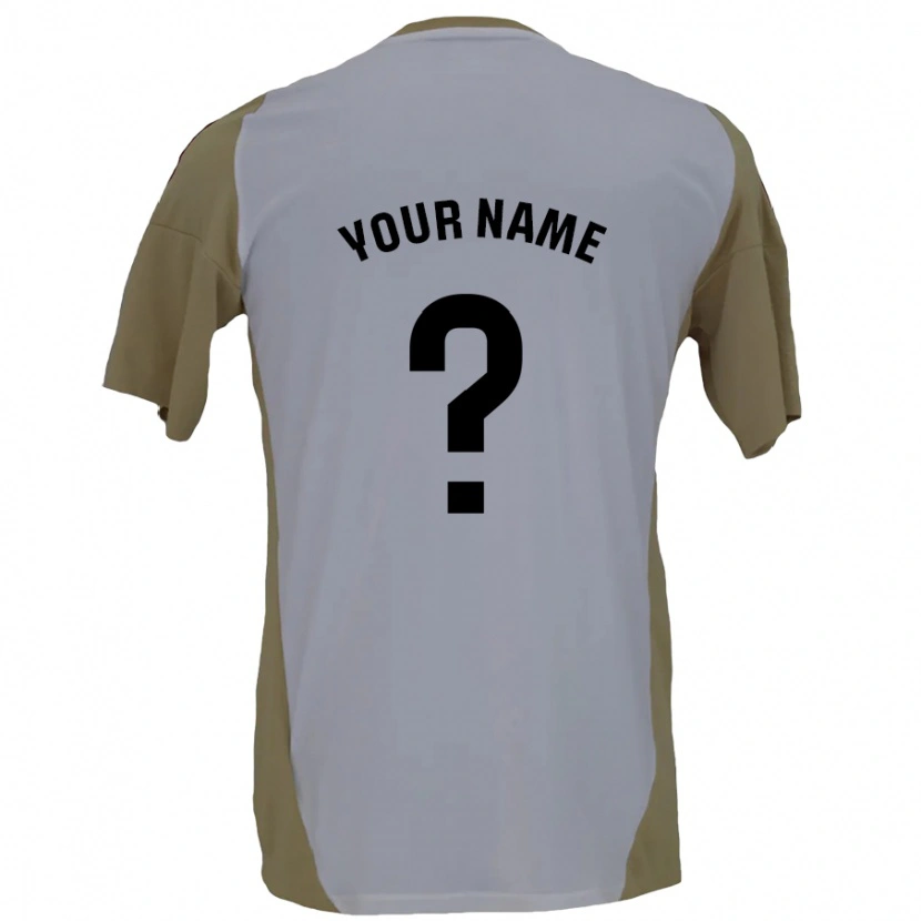 Danxen Kid Your Name #0 Brown White Away Jersey 2024/25 T-Shirt