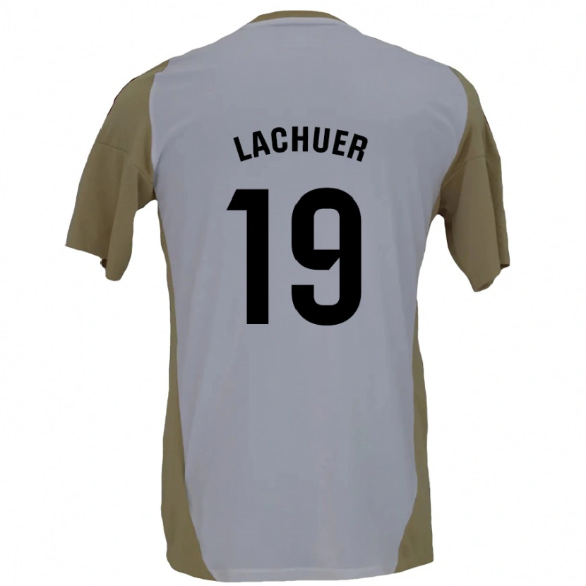 Danxen Kid Mathis Lachuer #19 Brown White Away Jersey 2024/25 T-Shirt