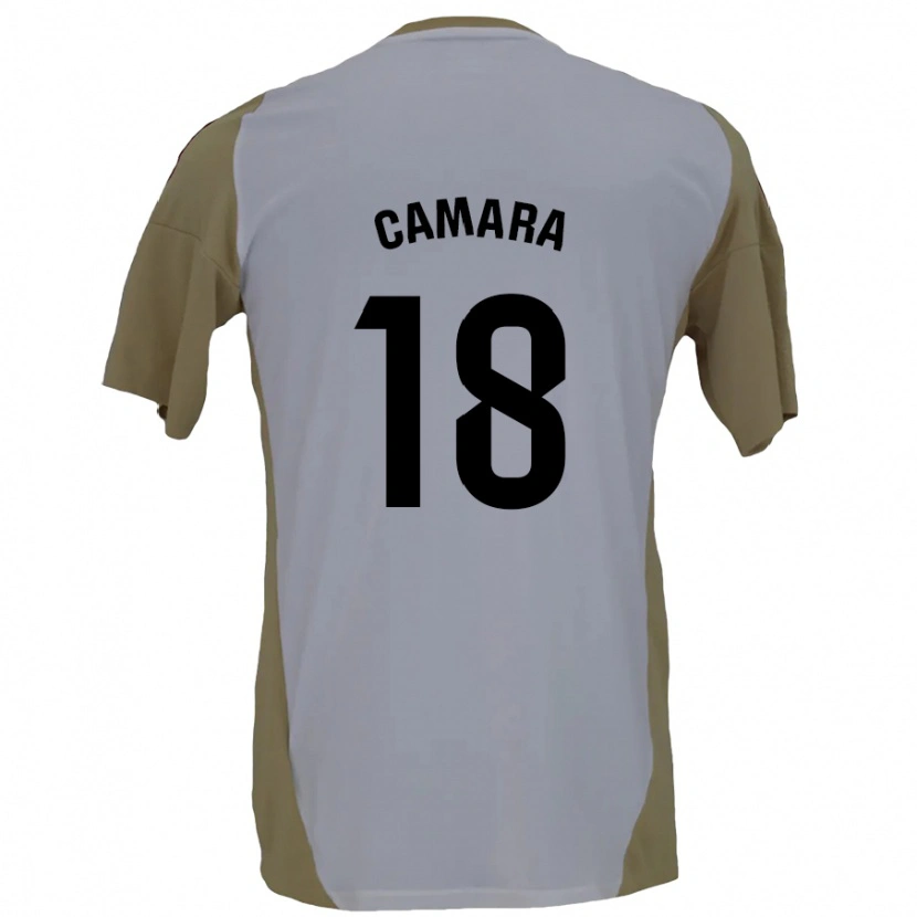 Danxen Kid Aaron Cámara #18 Brown White Away Jersey 2024/25 T-Shirt