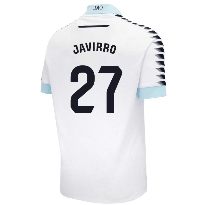 Danxen Kid Javirro #27 White Blue Away Jersey 2024/25 T-Shirt