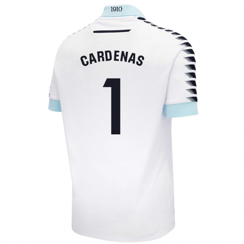 Danxen Kid Raquel Cárdenas #1 White Blue Away Jersey 2024/25 T-Shirt