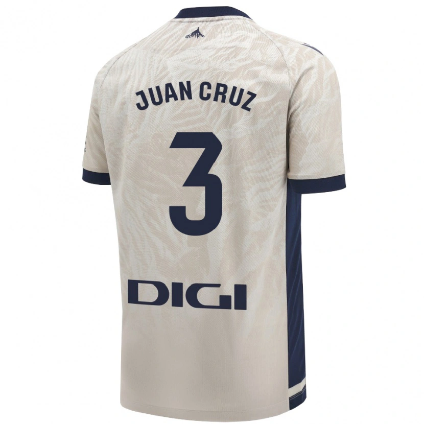 Danxen Kid Juan Cruz #3 Light Gray Away Jersey 2024/25 T-Shirt