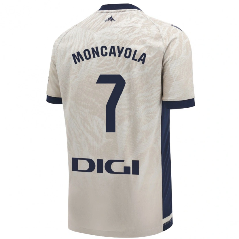 Danxen Kid Jon Moncayola #7 Light Gray Away Jersey 2024/25 T-Shirt