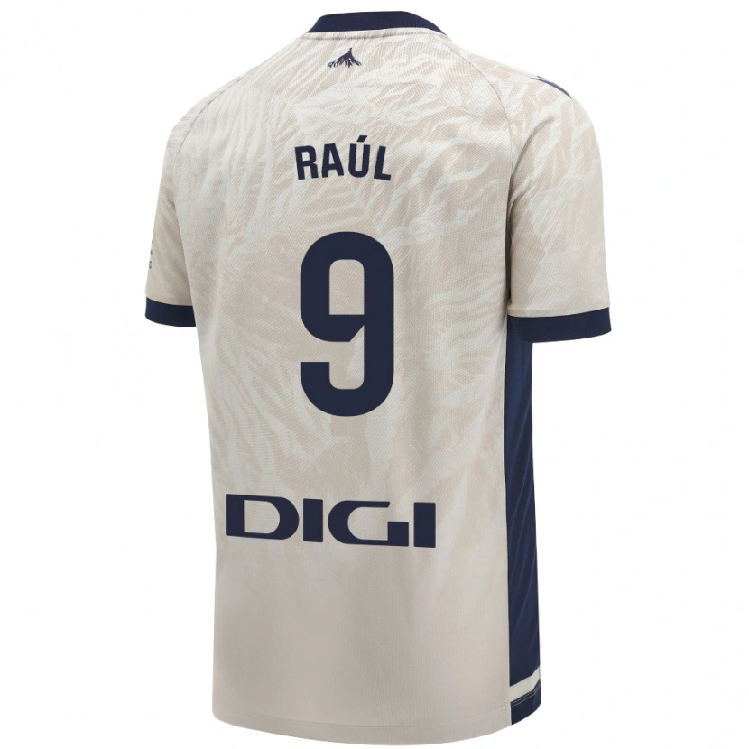 Danxen Kid Raúl García #9 Light Gray Away Jersey 2024/25 T-Shirt