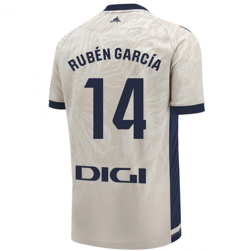 Danxen Kid Rubén García #14 Light Gray Away Jersey 2024/25 T-Shirt