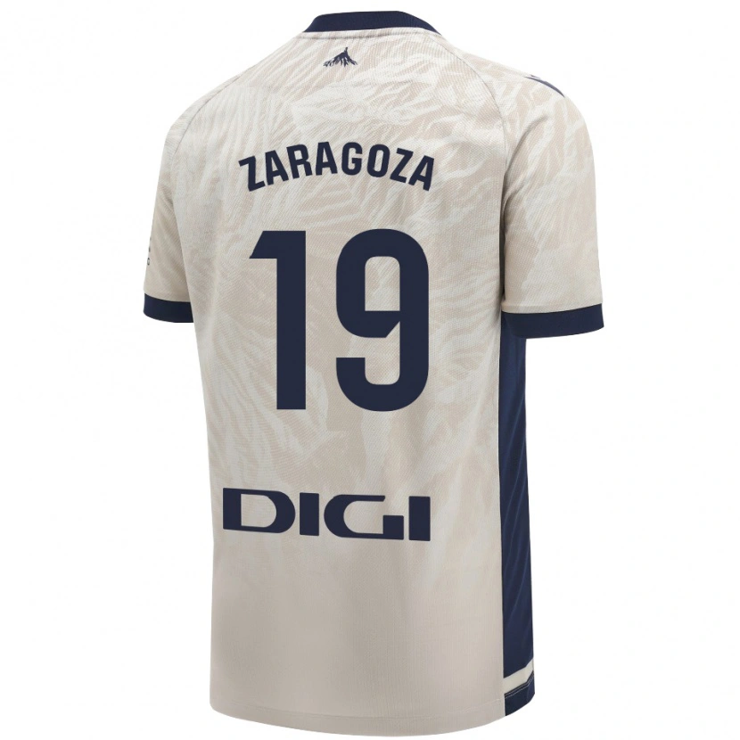 Danxen Kid Bryan Zaragoza #19 Light Gray Away Jersey 2024/25 T-Shirt