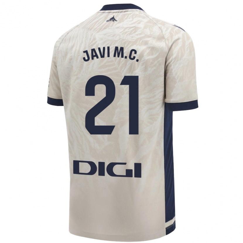 Danxen Kid Javi Martínez #21 Light Gray Away Jersey 2024/25 T-Shirt