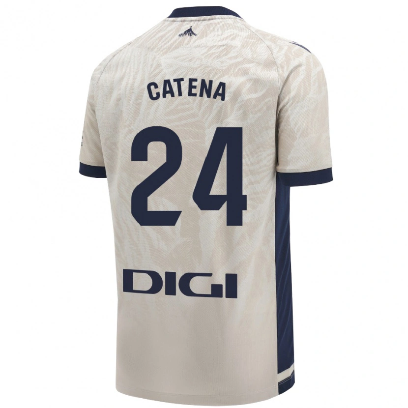 Danxen Kid Alejandro Catena #24 Light Gray Away Jersey 2024/25 T-Shirt