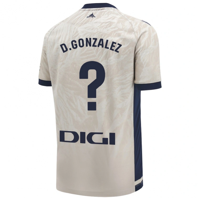 Danxen Kid Dani González #0 Light Gray Away Jersey 2024/25 T-Shirt