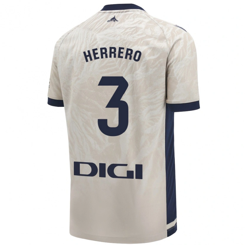 Danxen Kid Toni Herrero #3 Light Gray Away Jersey 2024/25 T-Shirt