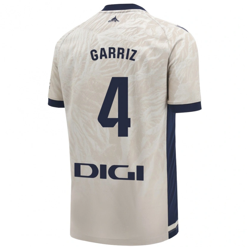 Danxen Kid Ibaider Garriz #4 Light Gray Away Jersey 2024/25 T-Shirt