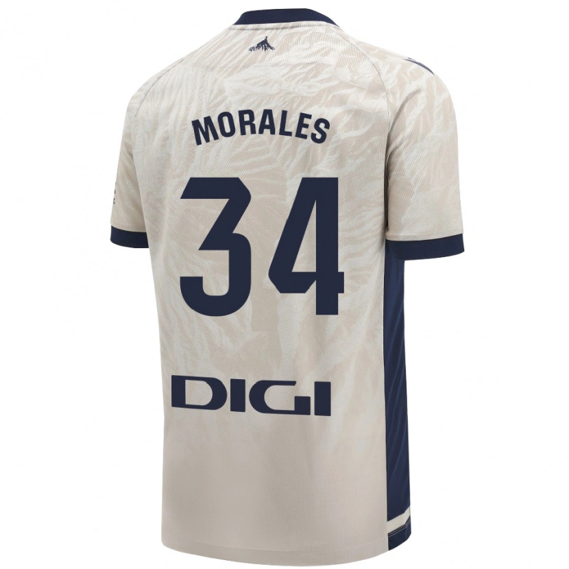 Danxen Kid Anai Morales #34 Light Gray Away Jersey 2024/25 T-Shirt