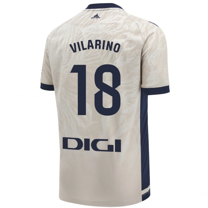 Danxen Kid Maitane Vilariño #18 Light Gray Away Jersey 2024/25 T-Shirt