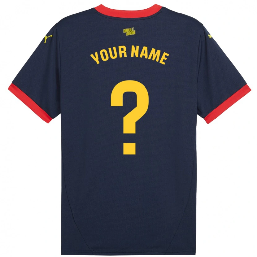 Danxen Kid Your Name #0 Navy Red Away Jersey 2024/25 T-Shirt