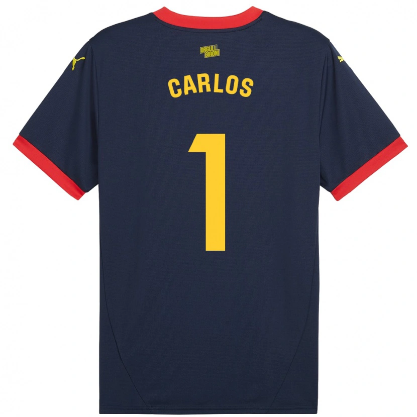 Danxen Kid Juan Carlos #1 Navy Red Away Jersey 2024/25 T-Shirt