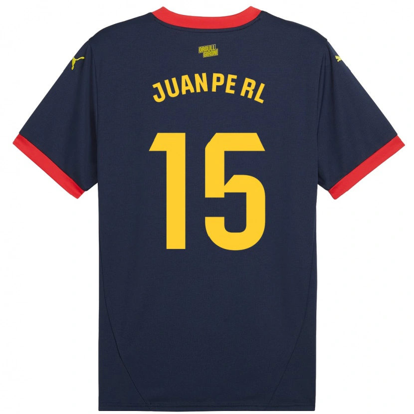 Danxen Kid Juanpe #15 Navy Red Away Jersey 2024/25 T-Shirt