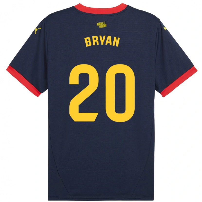 Danxen Kid Bryan Gil #20 Navy Red Away Jersey 2024/25 T-Shirt