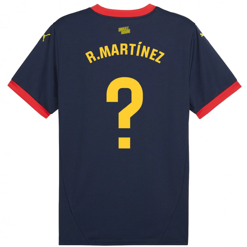 Danxen Kid Raúl Martínez #0 Navy Red Away Jersey 2024/25 T-Shirt