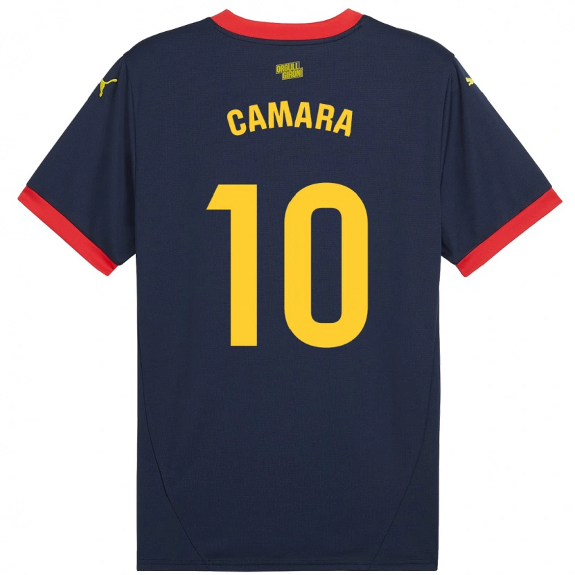 Danxen Kid Dawda Camara #10 Navy Red Away Jersey 2024/25 T-Shirt