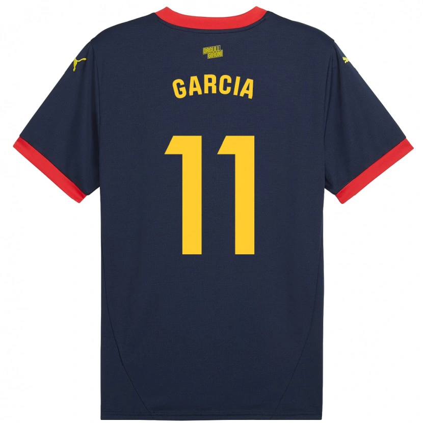 Danxen Kid Jastin García #11 Navy Red Away Jersey 2024/25 T-Shirt