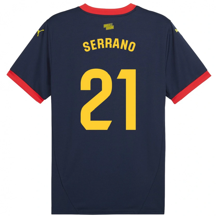 Danxen Kid Ot Serrano #21 Navy Red Away Jersey 2024/25 T-Shirt