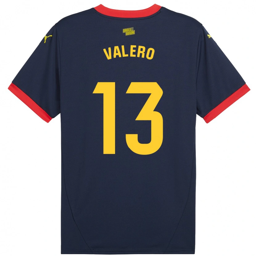 Danxen Kid Eliana Valero #13 Navy Red Away Jersey 2024/25 T-Shirt