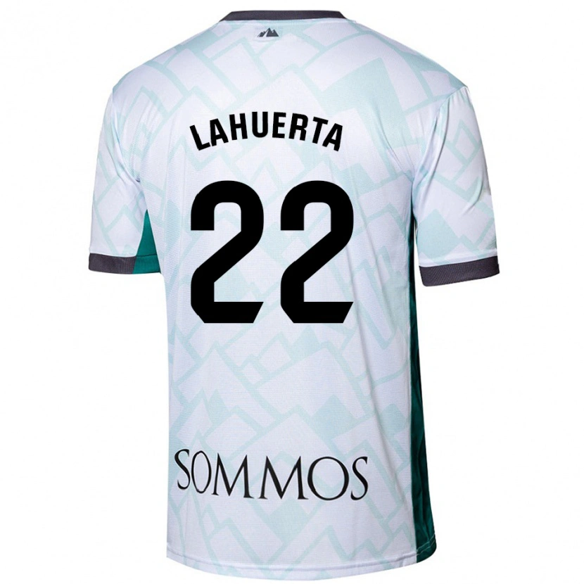 Danxen Kid Gema Lahuerta #22 White Green Away Jersey 2024/25 T-Shirt