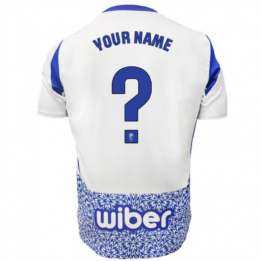 Danxen Kid Your Name #0 White Blue Away Jersey 2024/25 T-Shirt