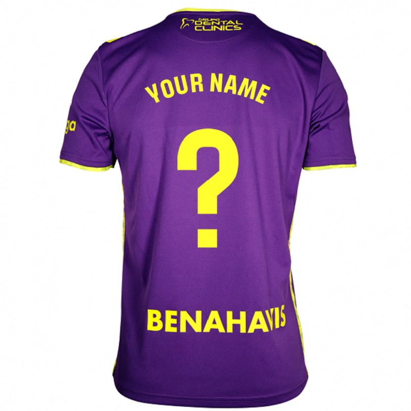 Danxen Kid Your Name #0 Purple Yellow Away Jersey 2024/25 T-Shirt