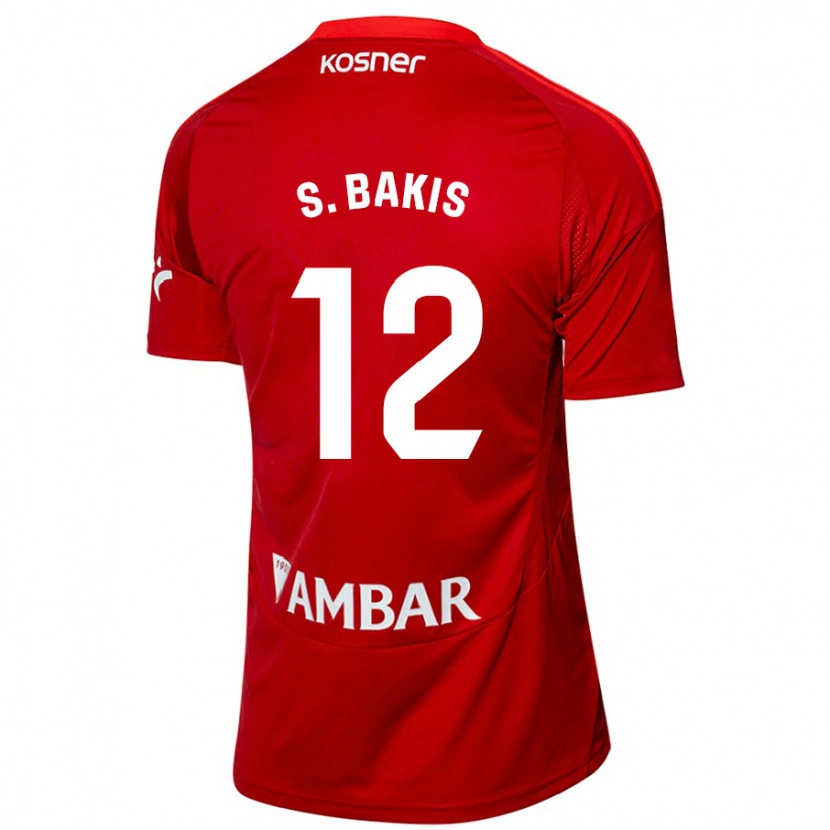 Danxen Kid Sinan Bakış #12 White Blue Away Jersey 2024/25 T-Shirt