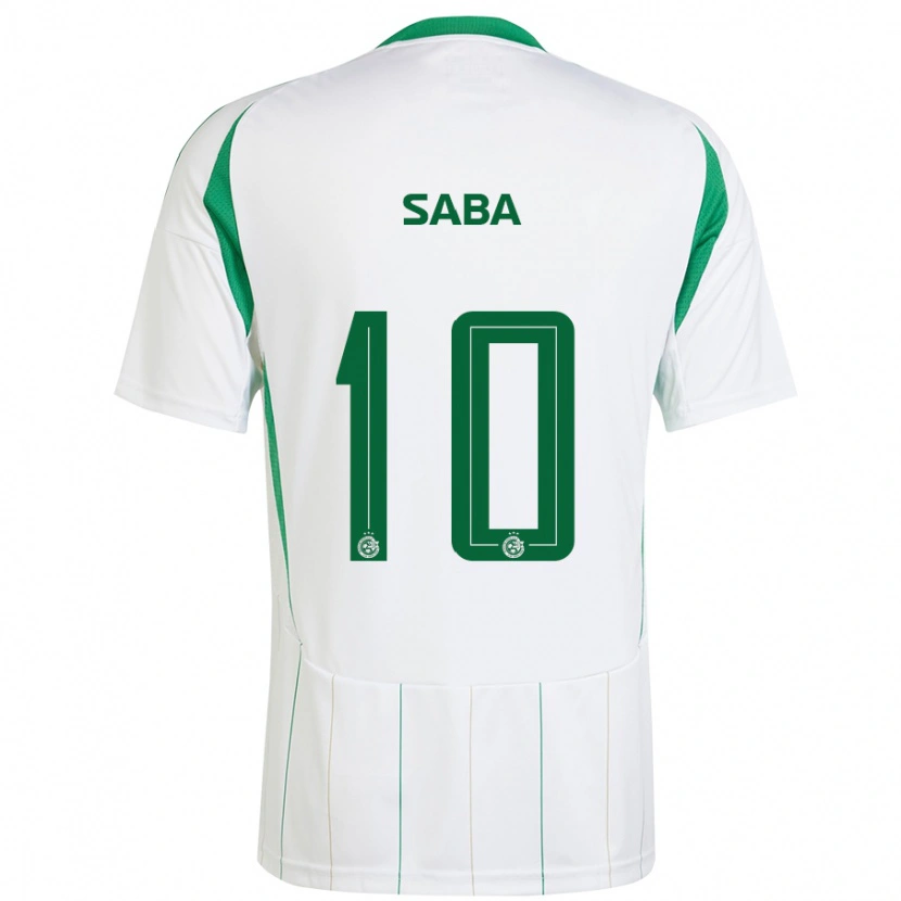 Danxen Kid Dia Saba #10 White Green Away Jersey 2024/25 T-Shirt