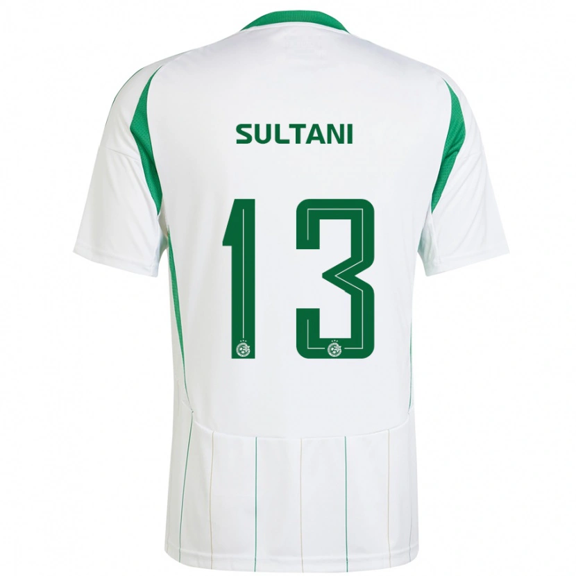 Danxen Kid Tomás Sultani #13 White Green Away Jersey 2024/25 T-Shirt