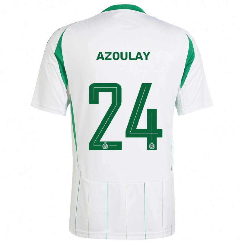 Danxen Kid Ethane Azoulay #24 White Green Away Jersey 2024/25 T-Shirt