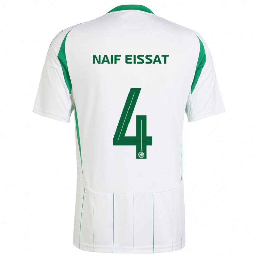 Danxen Kid Lisav Naif Eissat #4 White Green Away Jersey 2024/25 T-Shirt