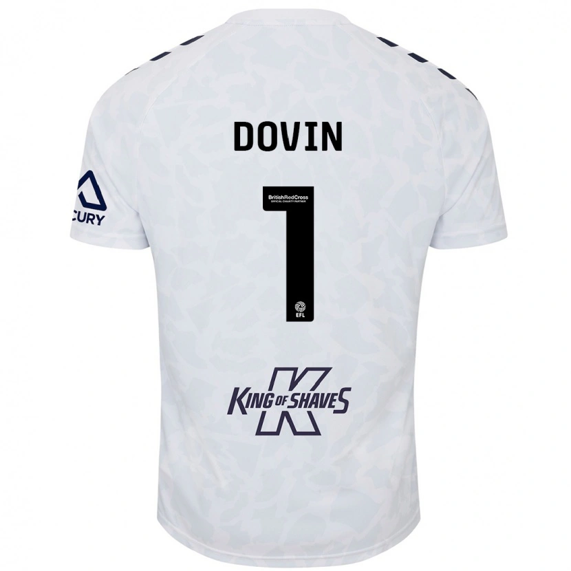 Danxen Kid Oliver Dovin #1 White Away Jersey 2024/25 T-Shirt