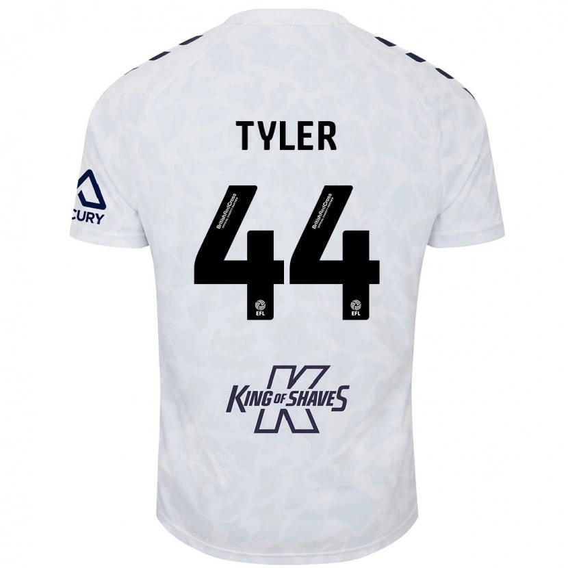 Danxen Kid Cian Tyler #44 White Away Jersey 2024/25 T-Shirt