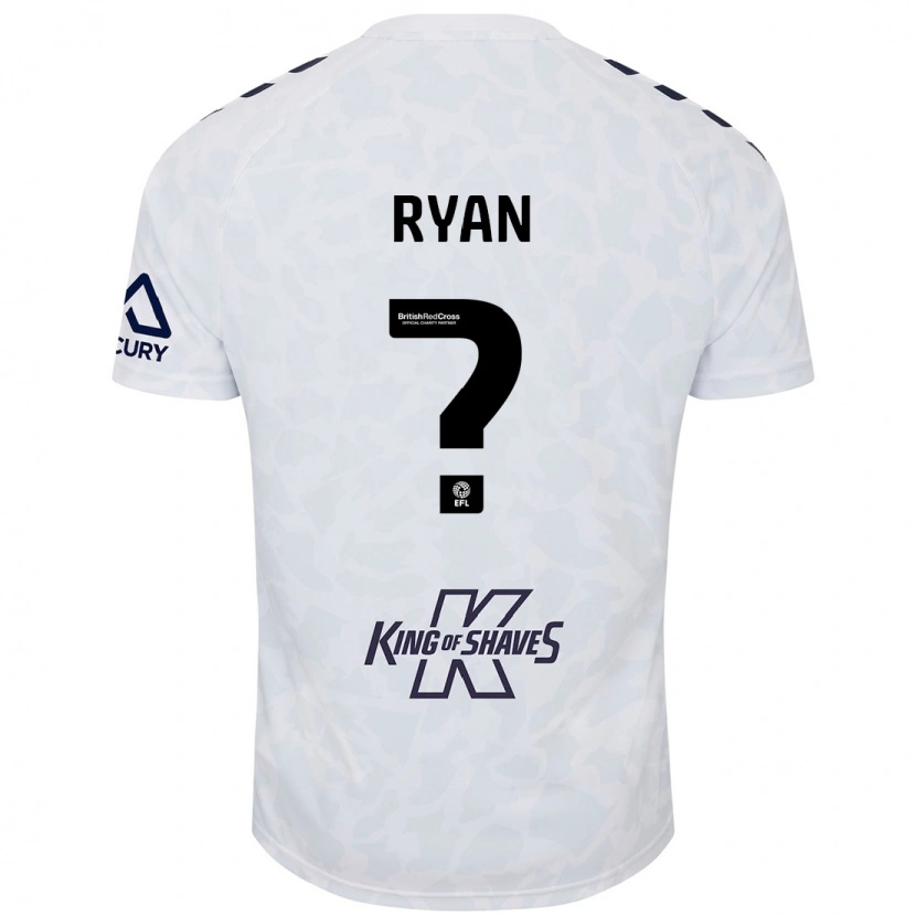 Danxen Kid Kain Ryan #0 White Away Jersey 2024/25 T-Shirt