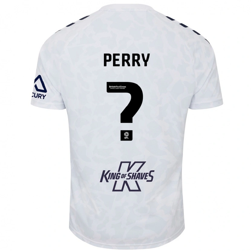 Danxen Kid Callum Perry #0 White Away Jersey 2024/25 T-Shirt