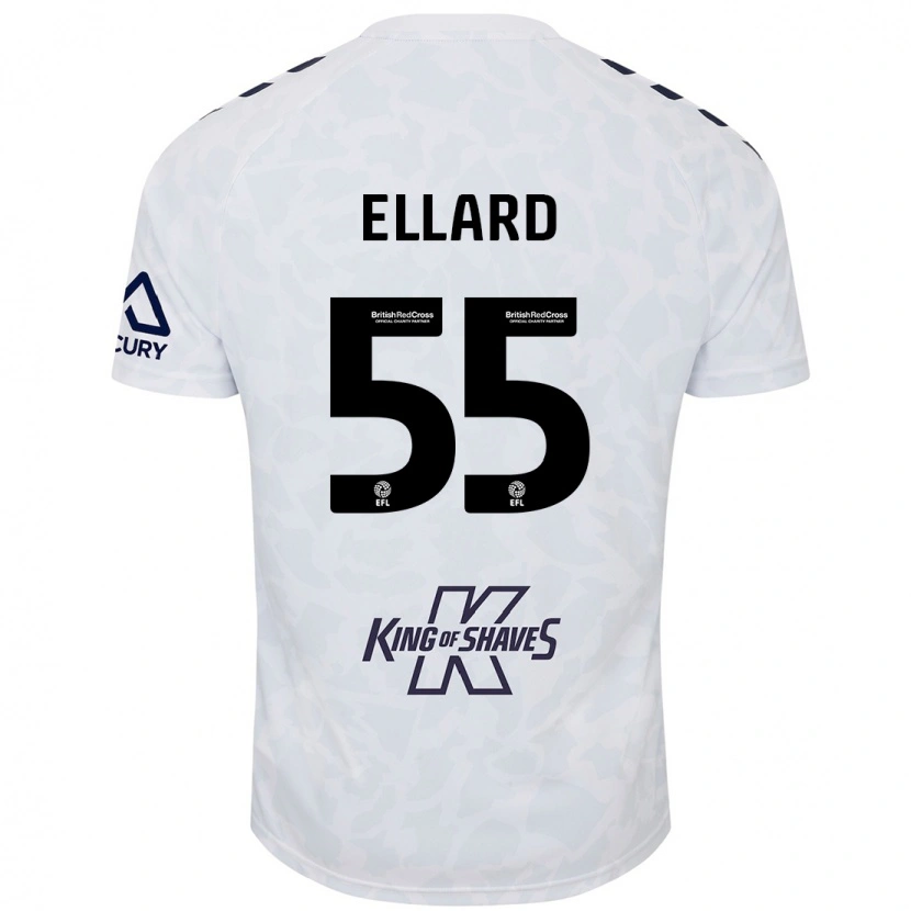 Danxen Kid Aston Ellard #55 White Away Jersey 2024/25 T-Shirt