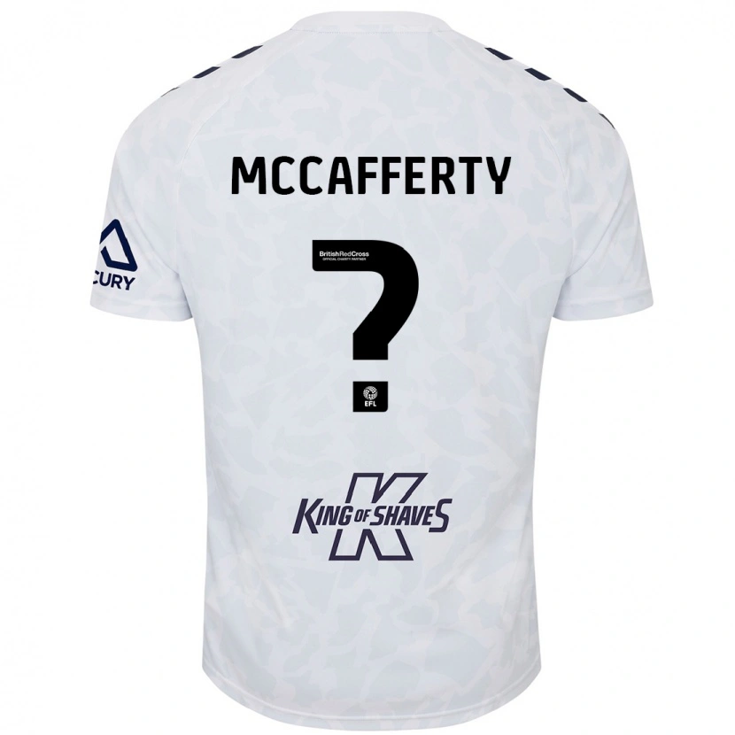 Danxen Kid Lewys Mccafferty #0 White Away Jersey 2024/25 T-Shirt