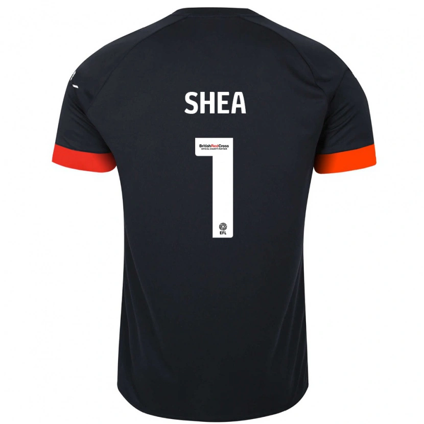 Danxen Kid James Shea #1 Black Orange Away Jersey 2024/25 T-Shirt