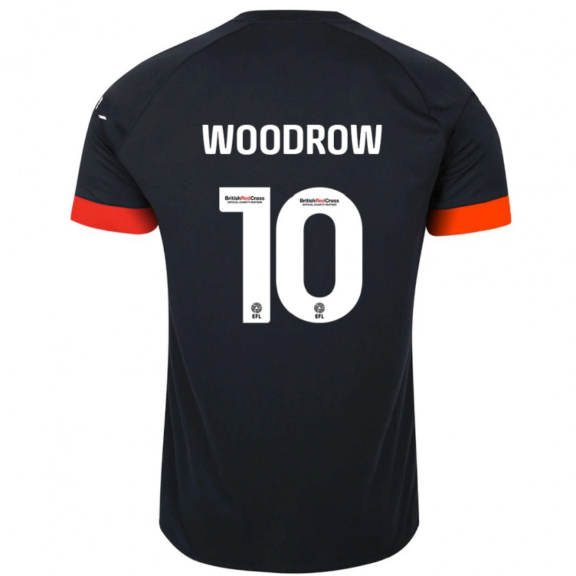 Danxen Kid Cauley Woodrow #10 Black Orange Away Jersey 2024/25 T-Shirt