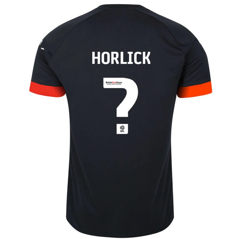 Danxen Kid Jameson Horlick #0 Black Orange Away Jersey 2024/25 T-Shirt